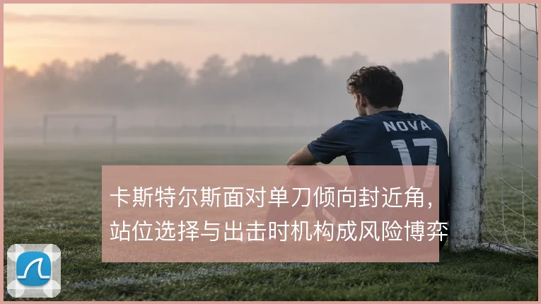 卡斯特尔斯面对单刀倾向封近角，站位选择与出击时机构成风险博弈